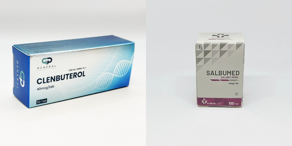 Clenbuterol HCL vs. Salbutamol